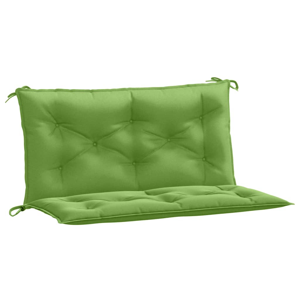 Vidaxl Cojines Banco Jardín Pack 2 Uds 100x50x7 Cm Antracita Melange