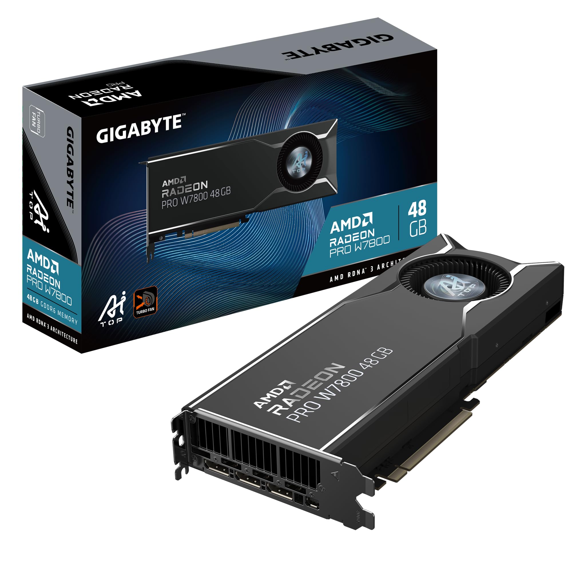 Zafiro Radeon? PRO W7800 48GB GDDR6 ECC RDNA3 3x DisplayPort 1x MiniDP (32353-01-20G)