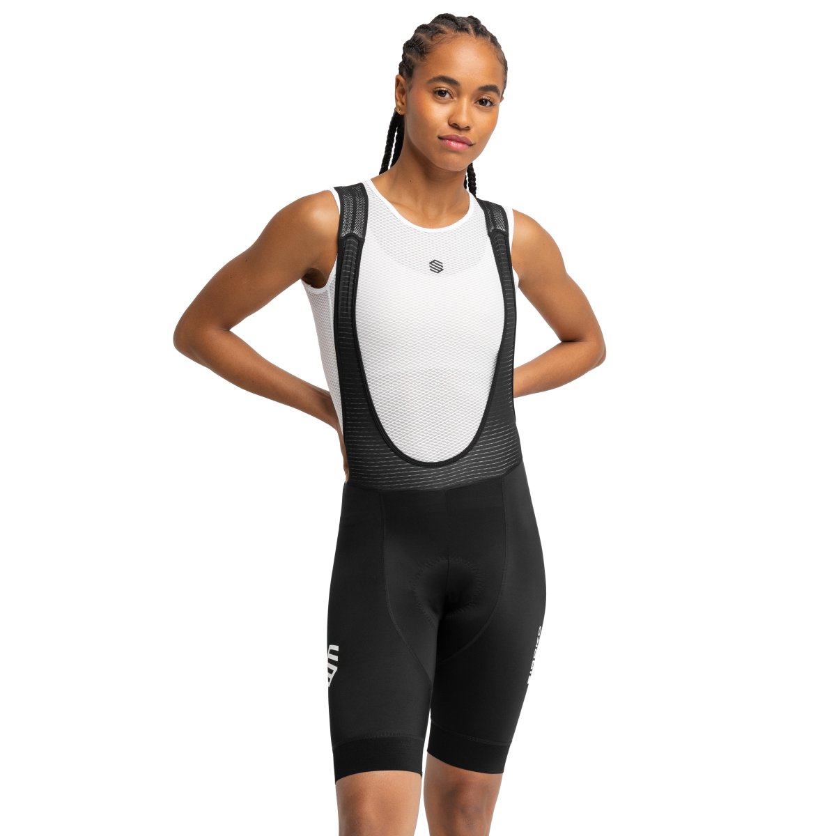 Siroko - Culotte Logo Pierna Corto Ciclismo para Mujer_