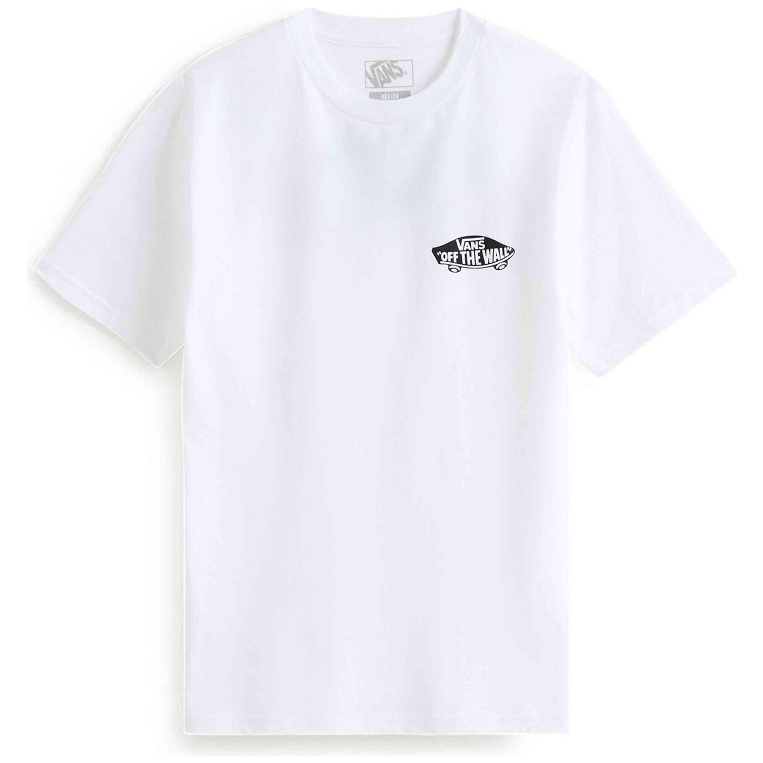 Camiseta Vans modelo Double Standard Ss Tee White en color Blanco