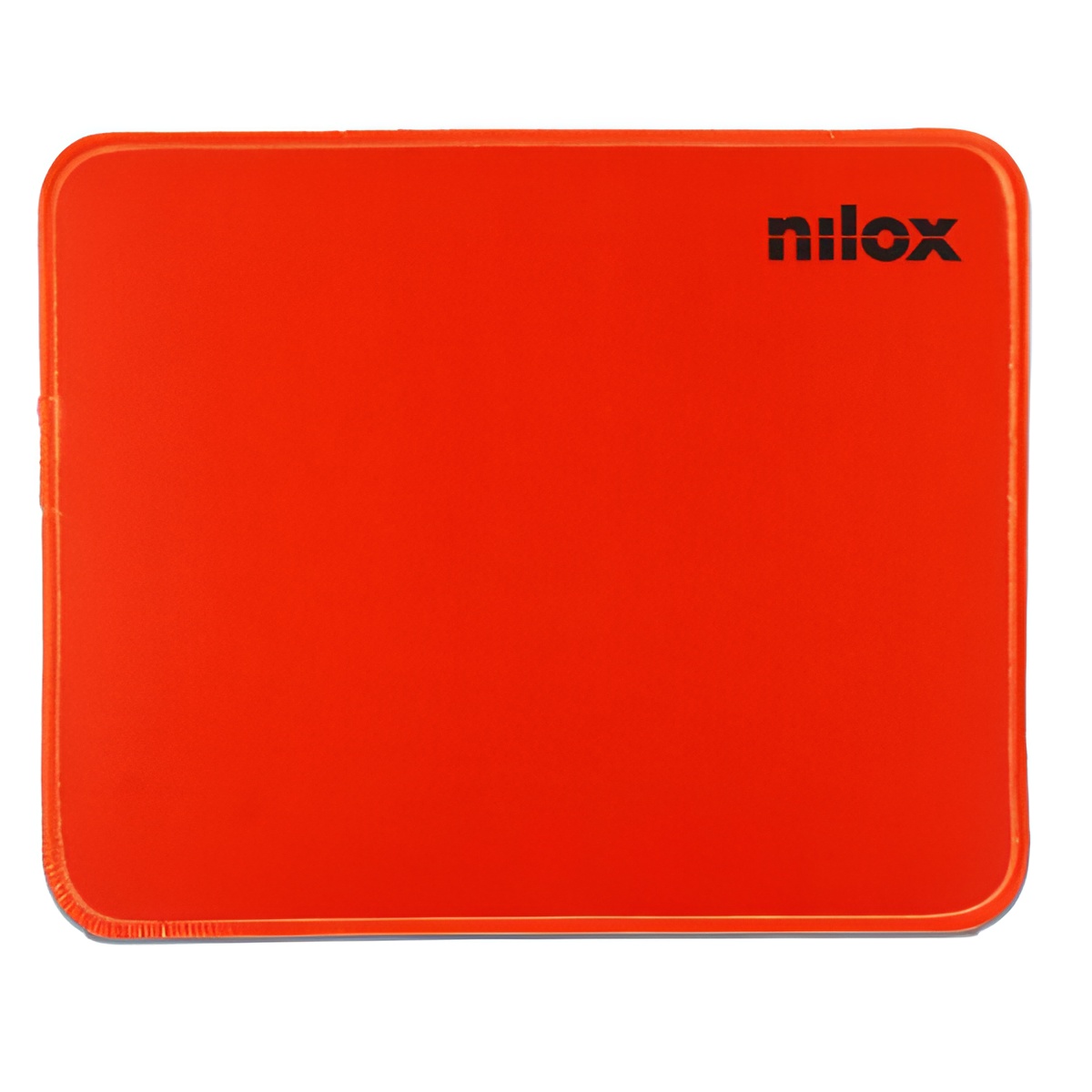 Nilox Alfombrilla Ratón Roja - Antideslizante - Diseño Moderno