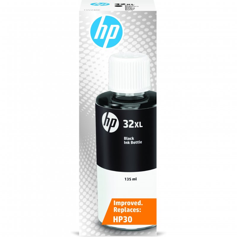 HP - Botella de Tinta Original HP 32XL Negro