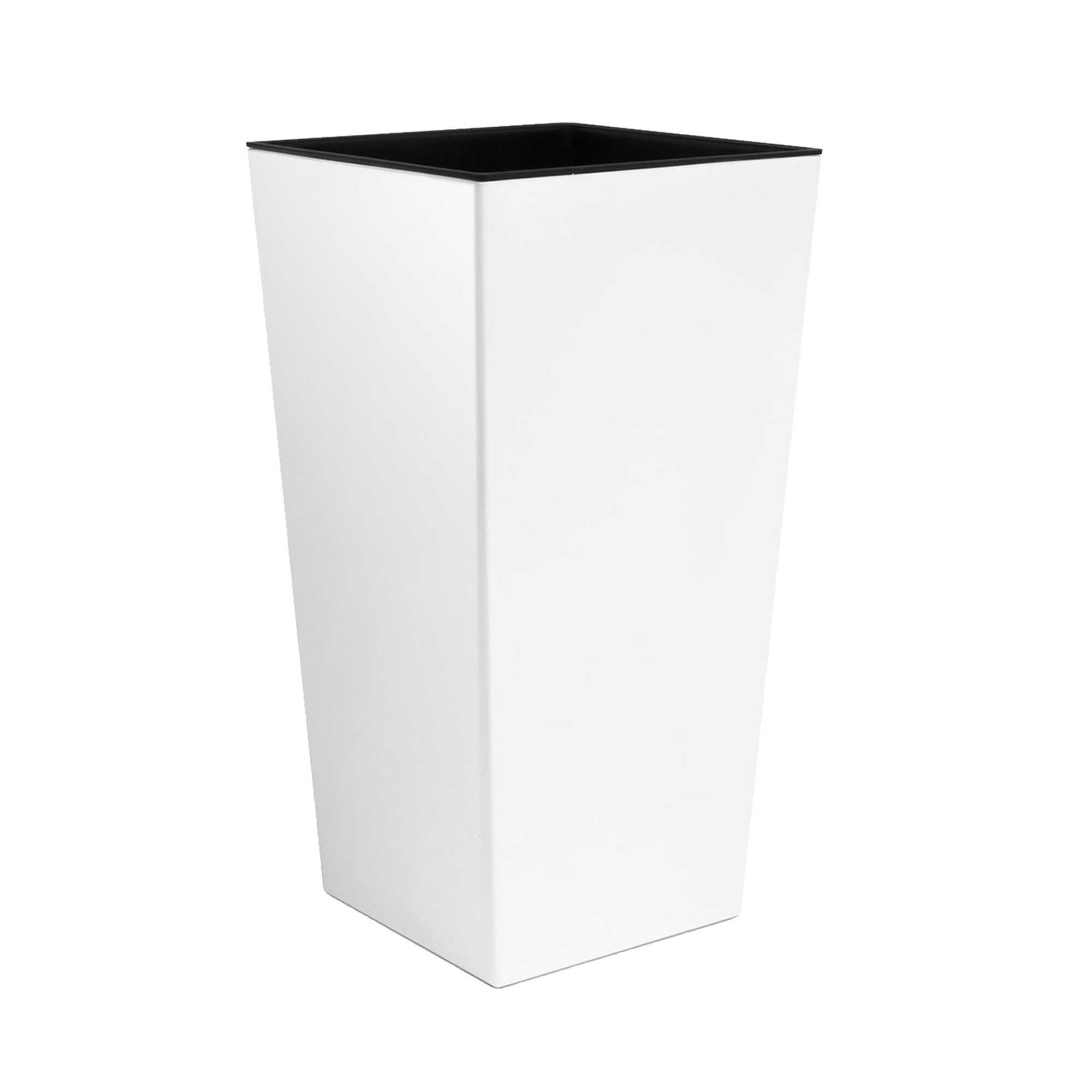 Prosperplast Maceta Alta Urbi 7,2 Litros de Plástico 17x17x32,5cm Antracita para Flores