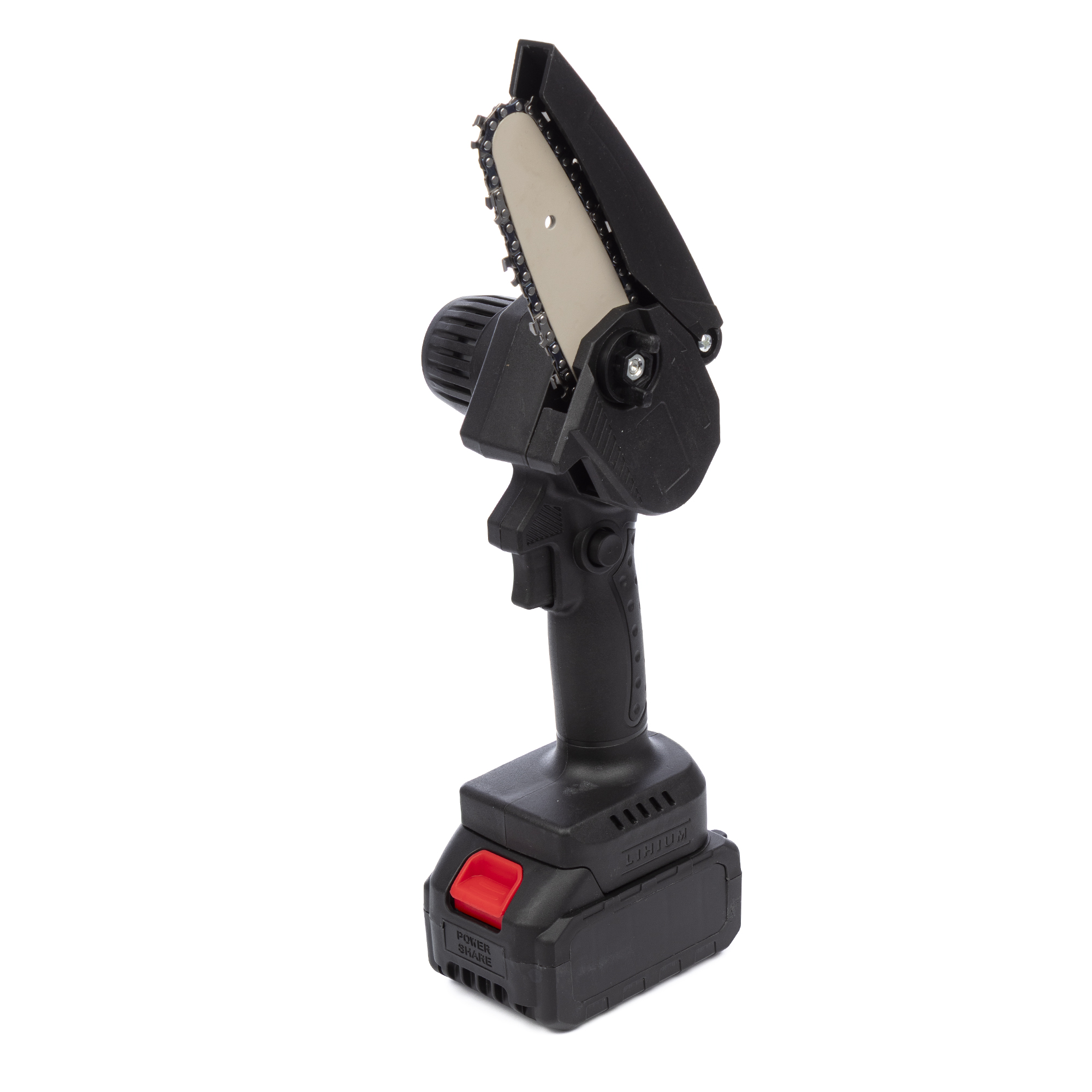 DAM.Motosierra de 4 pulgadas, 21V, 20000 RPM, 180W y DOBLE BATERIA de 13000mAh. 12x11x31cm
