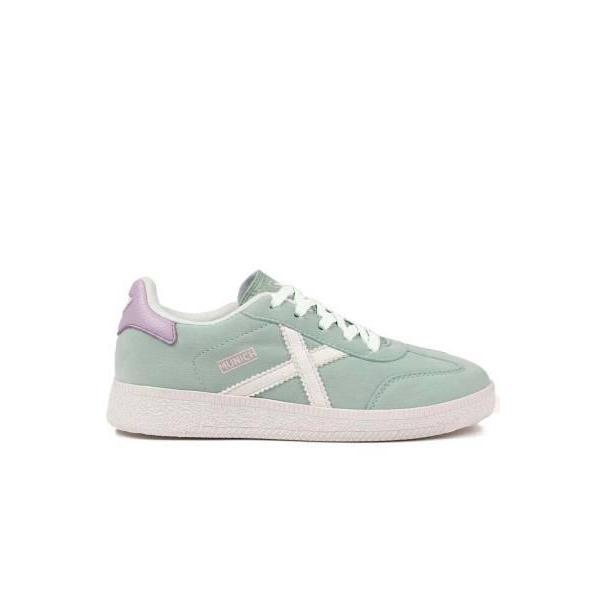 Zapatilla Adolescente Munich Mini Barru  Verde