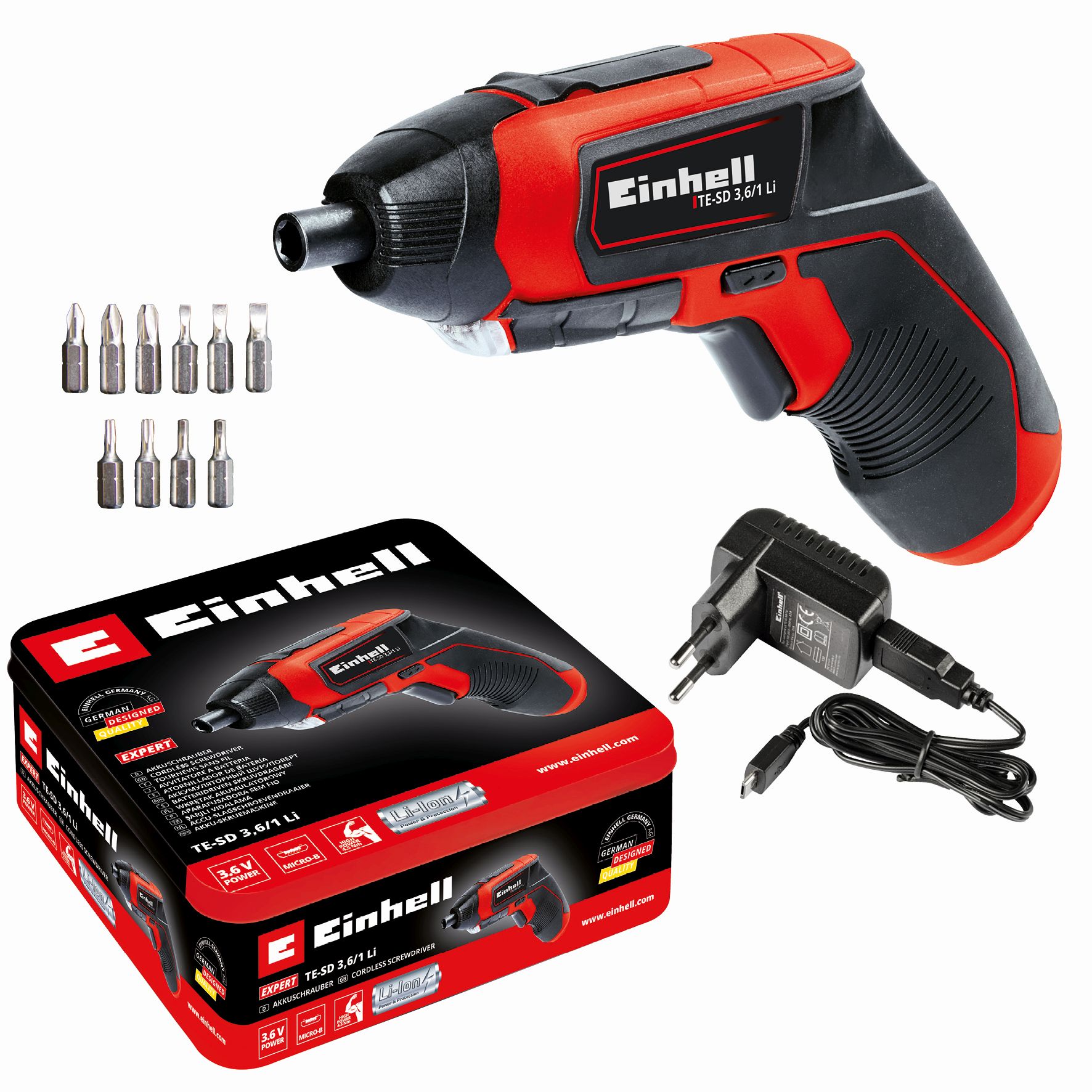 Einhell ATORNILLADOR TE-SD 3,6/1 LI 3,6V