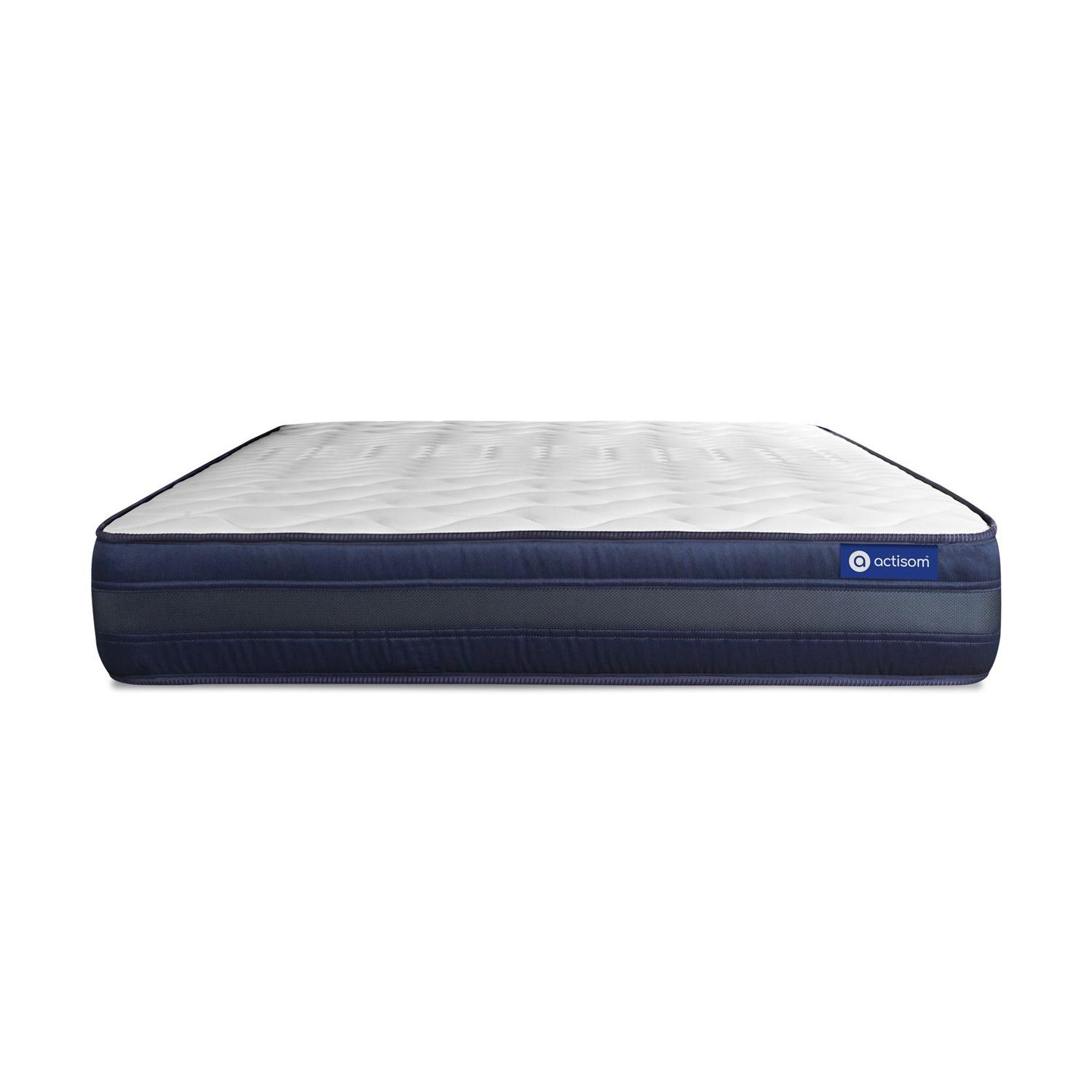 ACTISOM - Colchón 180 x 210, 24 cm de Grosor - Soporte Ergonómico con 5 Zonas de Confort - Látex y Memory Foam - Ultra Traspirable - Muy Firme - Higiene Perfecta y Durabilidad Excepcional