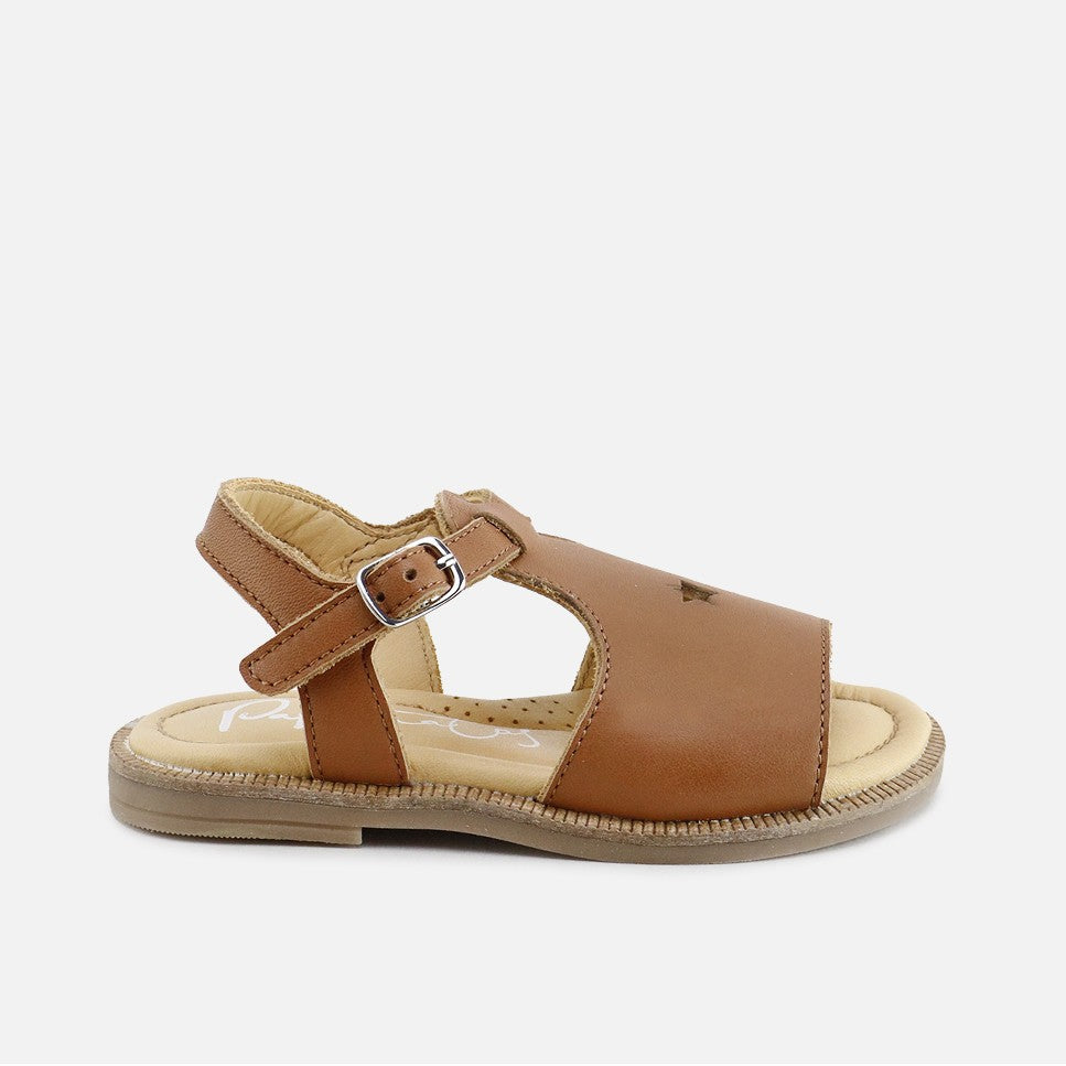 Sandalias Estrella Cuero Tania Papanatas | Eli 1957