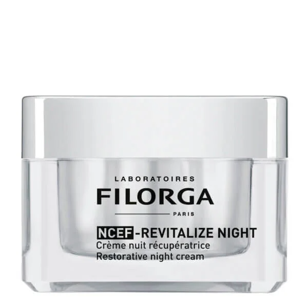 FILORGA NCEF Revitalize Night - Crema Reparadora Antiedad para Piel Cansada y Estrés, 50 ml