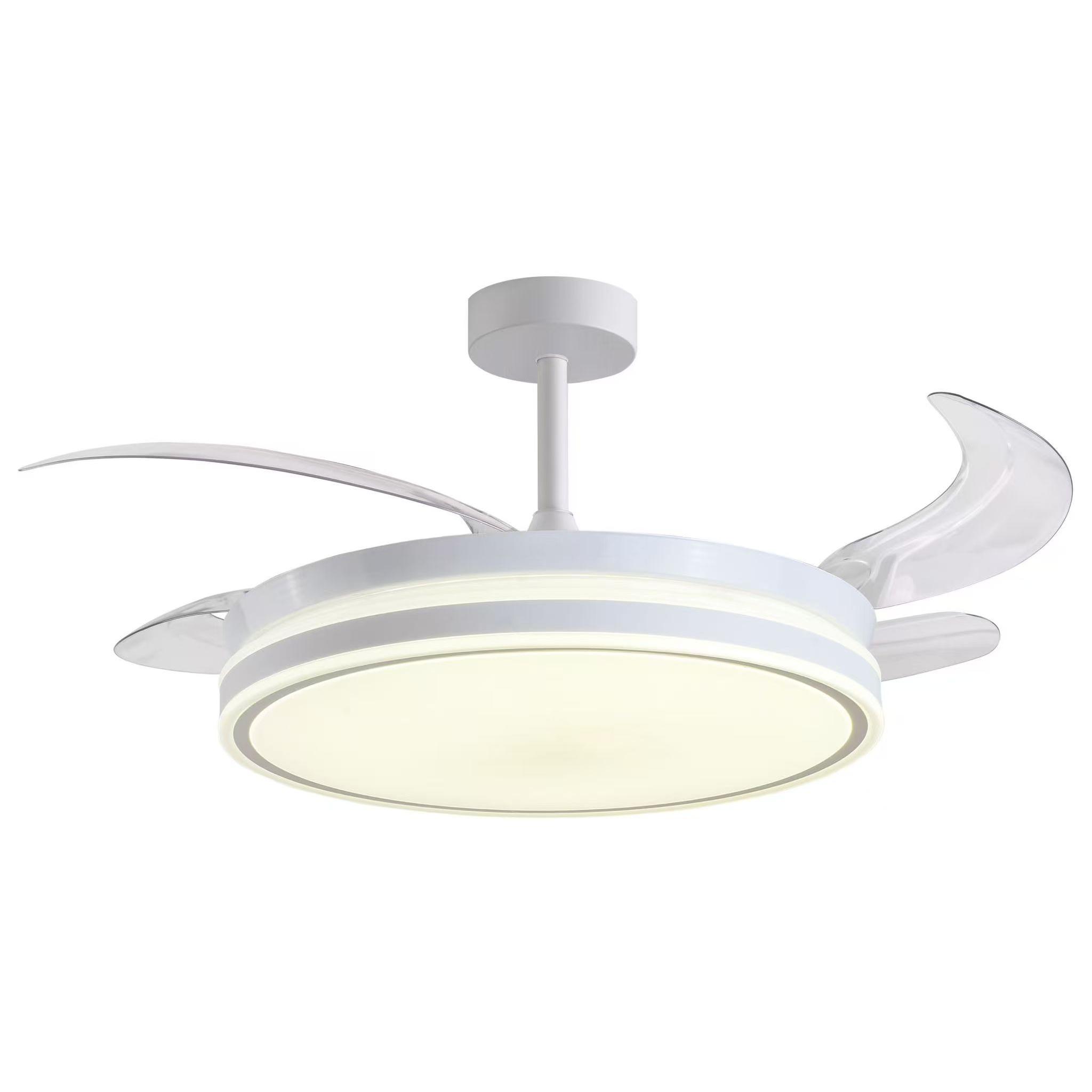 BEL AIR HOME - Ventilador de Techo ATENAS con Motor DC Silencioso - 108 cm de Diámetro, 3 Temperaturas de Luz