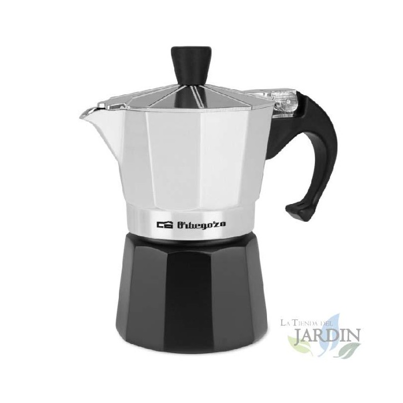 SUINGA Cafetera Aluminio Aluminio | Cafetera Italiana 2 Tazas Inducción | Cafetera Espresso | Cafetera Apta para todo tipo de cocinas