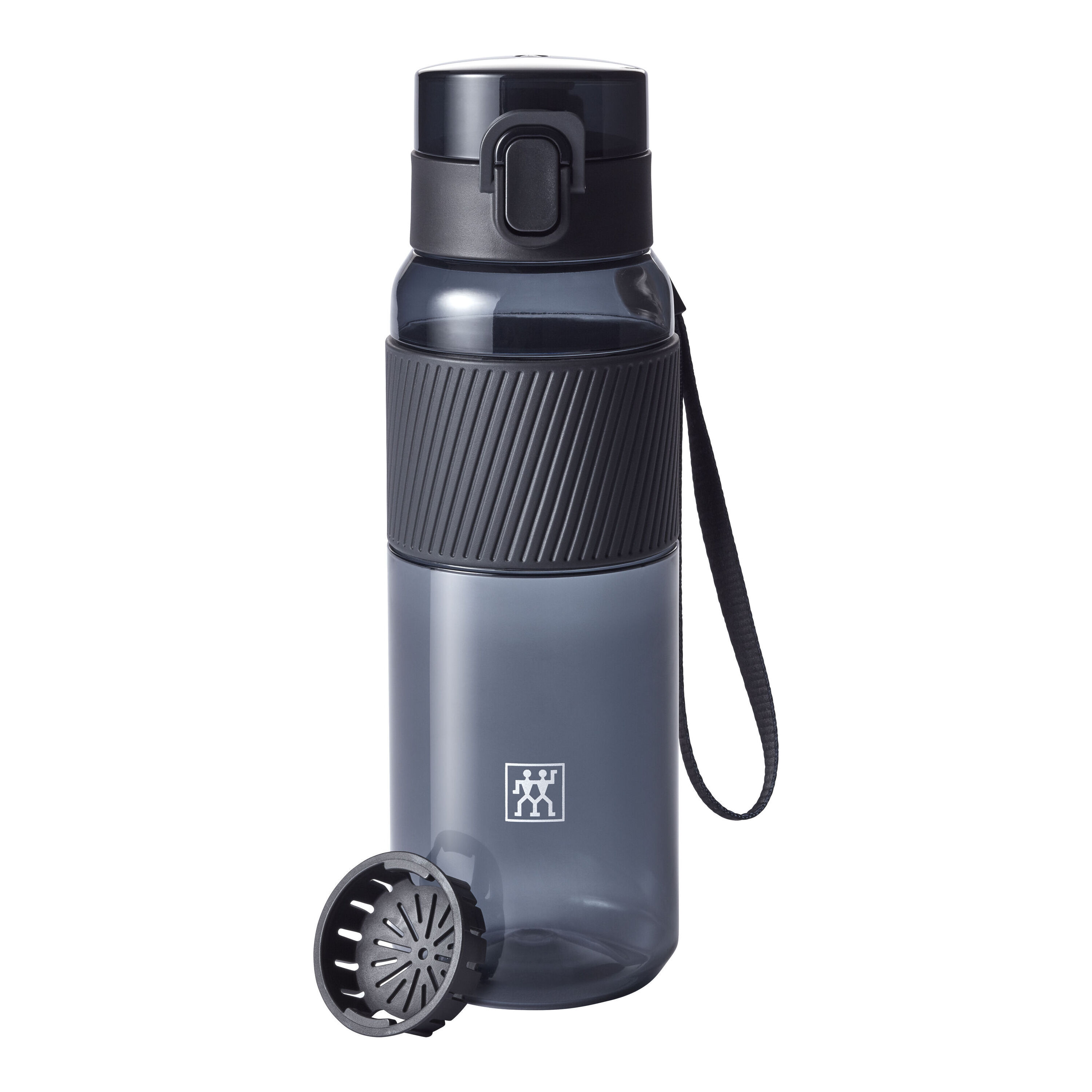 ZWILLING Bottle Botella, 680 ml, Tritán, Negro