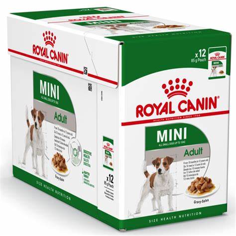 Royal canin SOBRES MINI ADULT 12X85G COMIDA HUMEDA