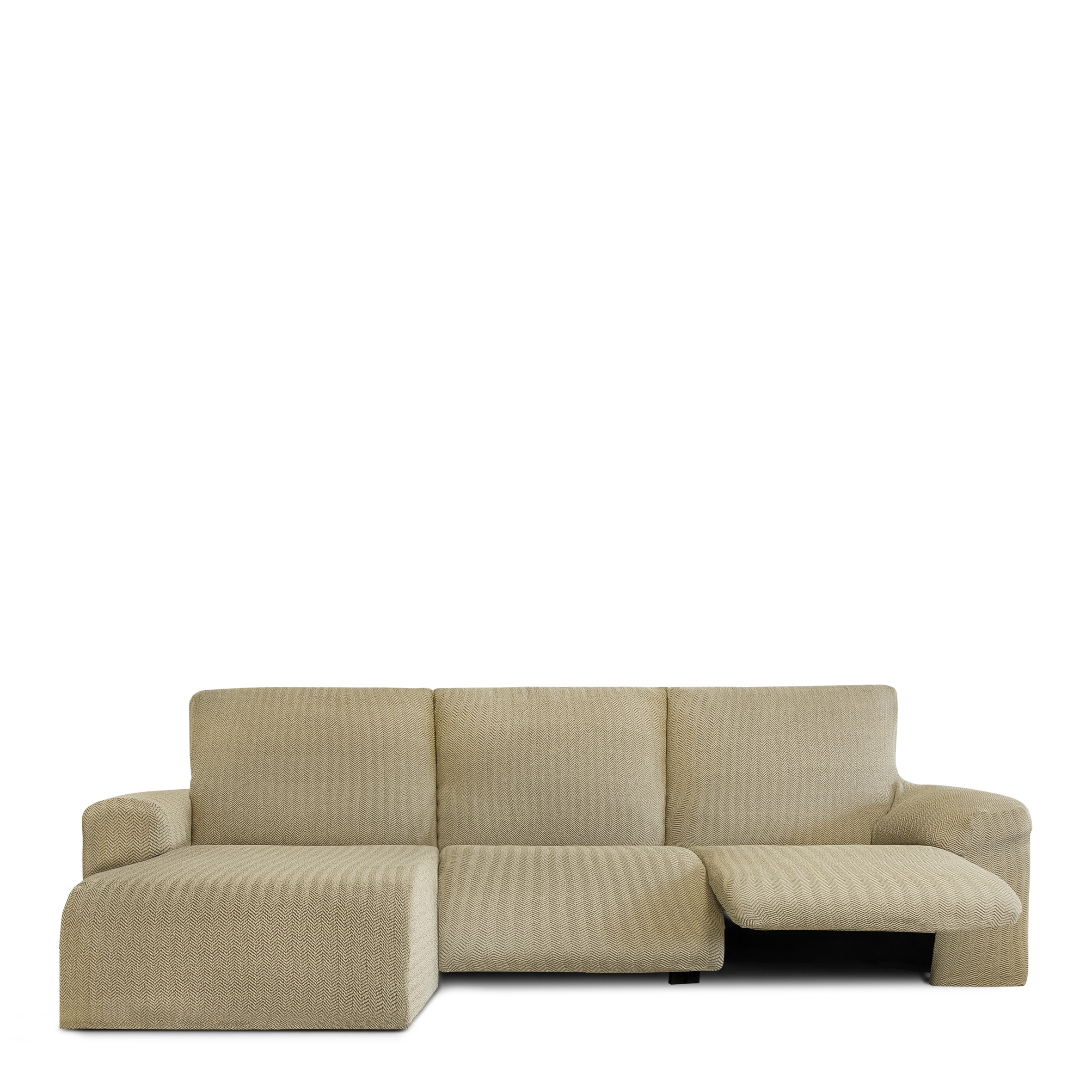 Funda de sofa m/0 ch. longue relax premium jaz izquierda (Mirando de frente) c/1 brazo corto, Tamaño brazo corto izquierda, 170x310x110cm, Fábricada en España