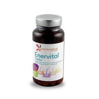 Mundo Natural Enervital Capilar 60 Cápsulas