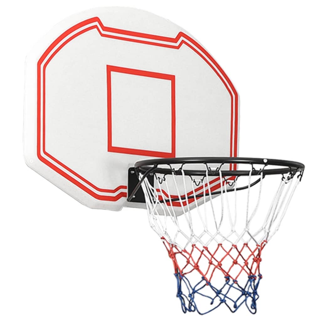 vidaXL Tablero de baloncesto polietileno 90x60x2 cm Color Blanco,  Negro, y mas