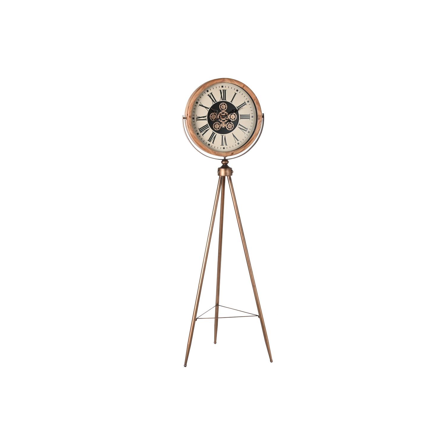 Reloj Pie Abeto Cristal 61X55X183 Movimiento El mejor complemento para tu hogar  -Fijalo-