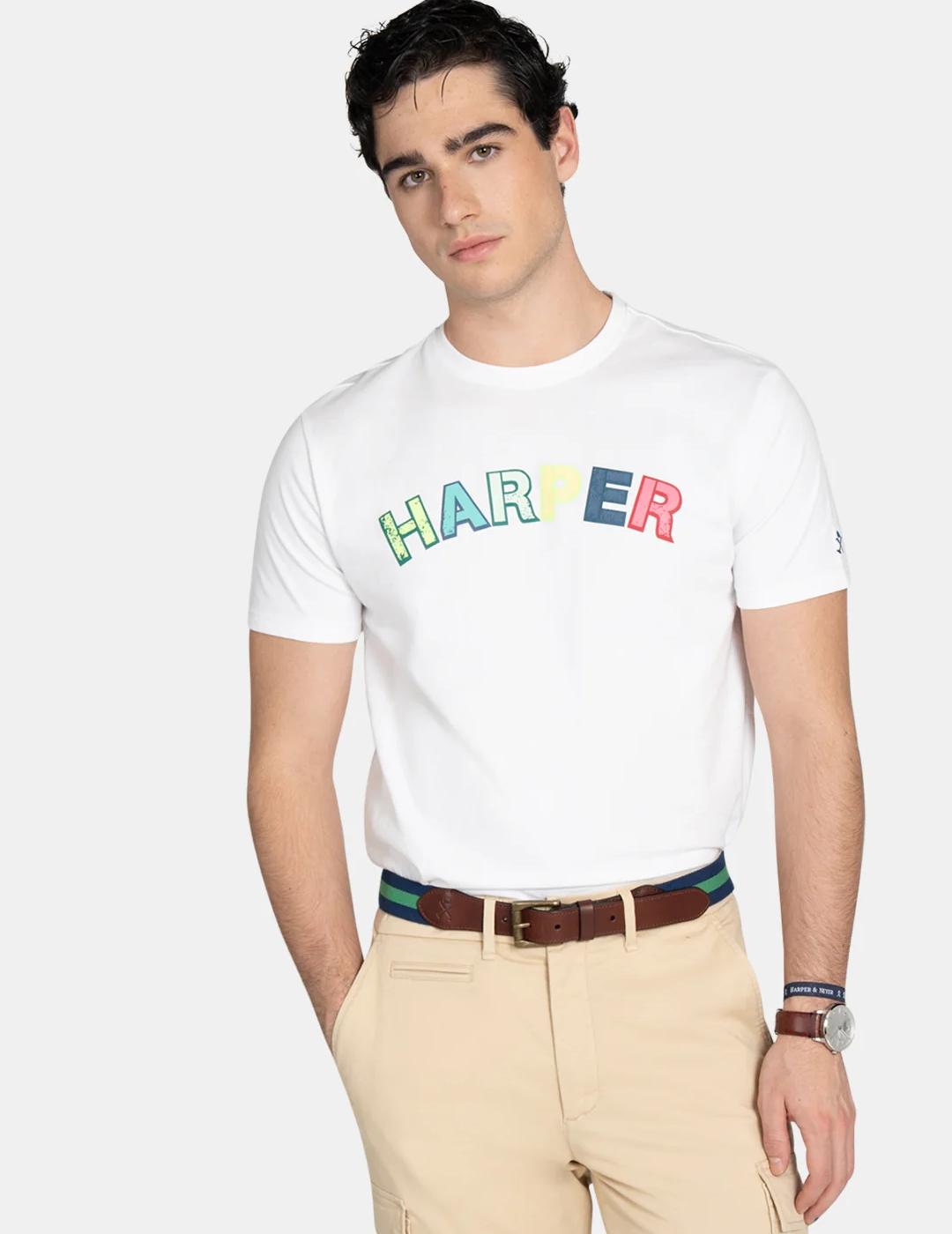 HARPER CAMISETA BLANCA LOS ANGELES