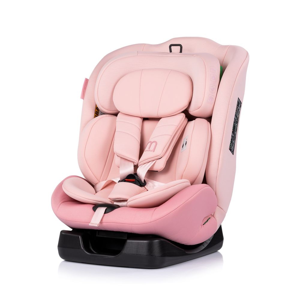 Silla de Auto Convertible MONDIAL i-Size 40-150 cm para Niños de Nacimiento a 12 Años con Arnés de 5 Puntos y Reposacabezas Ajustable