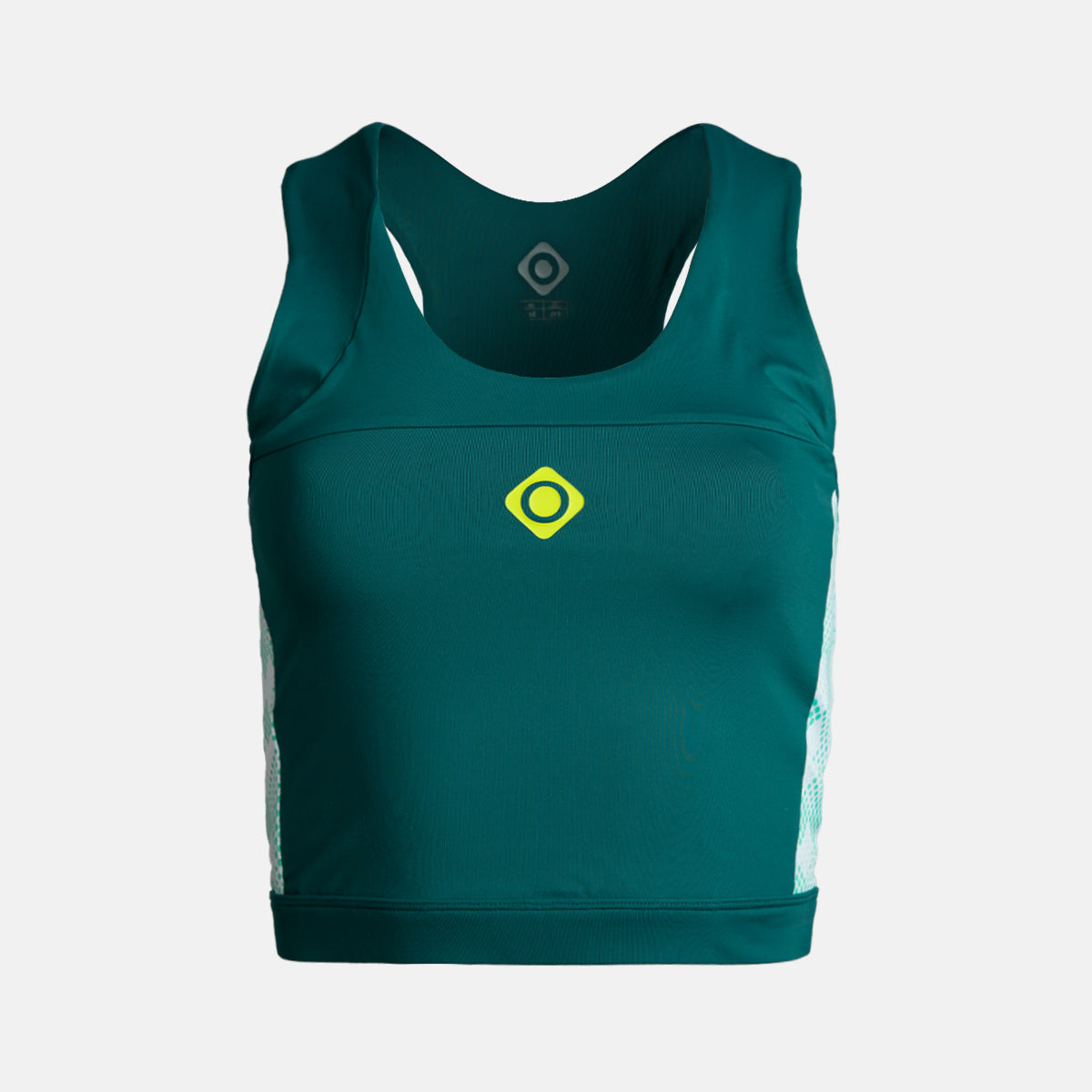Izas - Top Deportivo de Mujer - Águila - Elegancia y Comodidad con Espalda Cruzada y Tejido Transpirable - Atlantic - Talla XXL