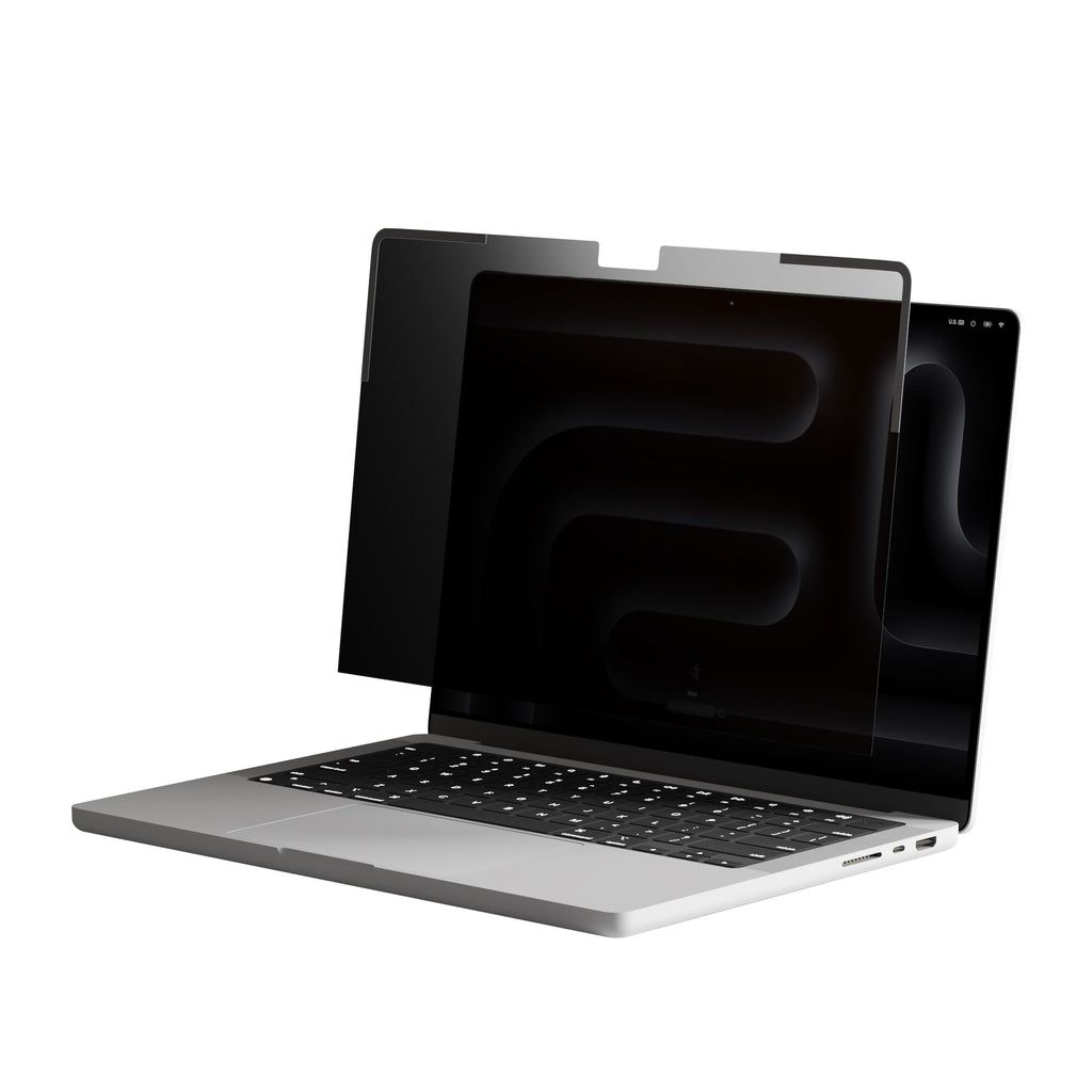 HYPER - Filtro de privacidad HyperShield TA70493187 para MacBook Pro 14 pulgadas, antimicrobiano y antirreflectante, ángulo de visión 30°, instalación magnética