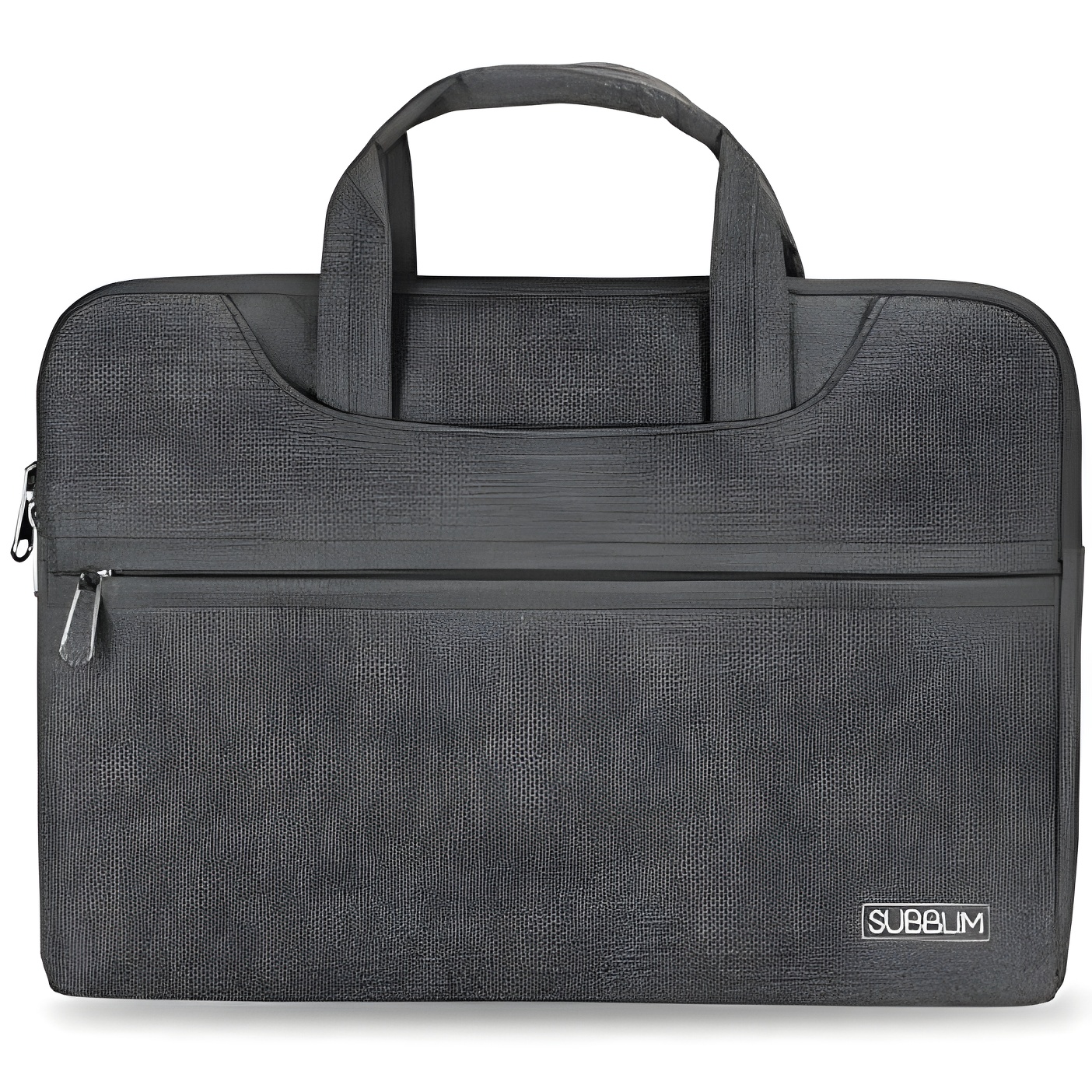 Subblim Funda para Portátil Business 13.3”-14” Gris con Bolsillo y Correa