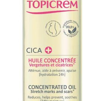 Topicrem Cica + Aceite Concentrado Estrías y Cicatrices 100 ml