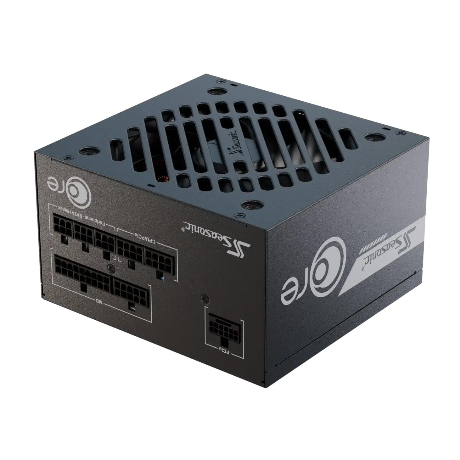 Seasonic Core GX-650 ATX3 80 Plus Gold - Fuente de alimentación totalmente modular de 650 W