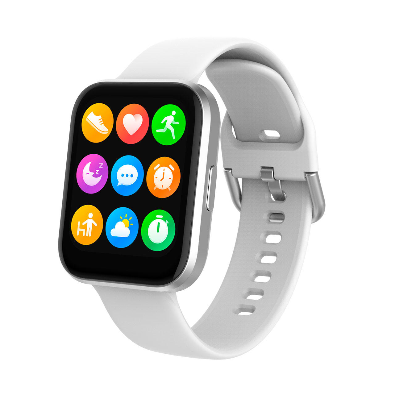 swiss+go Zurich Smartwatch Cuerpo Aluminio Plata