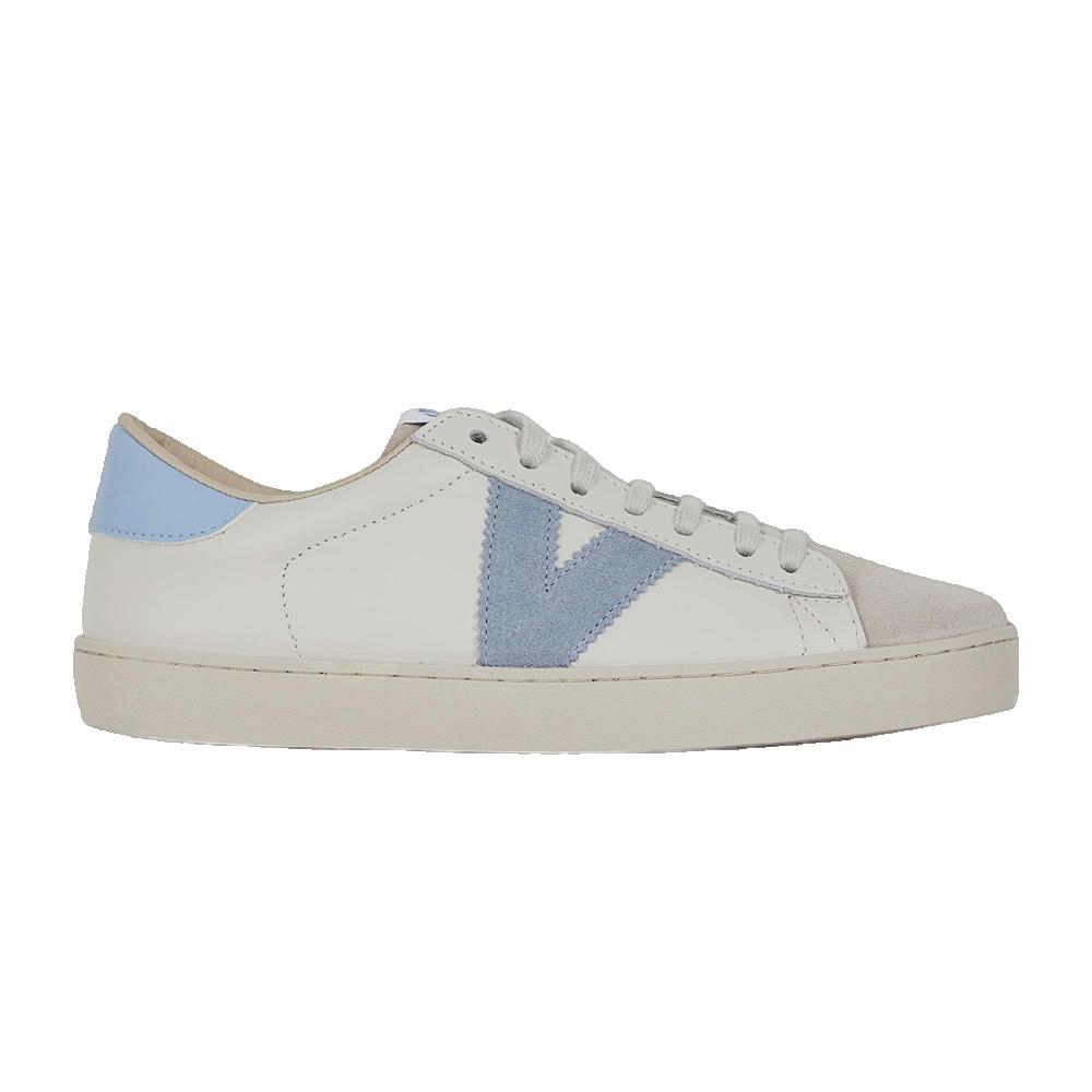 victoria Berlin sneakers blanc bleu