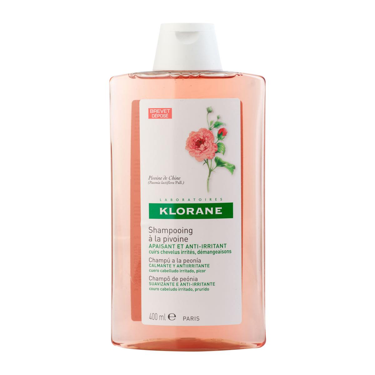 Klorane champu calmante peonia 400 ml