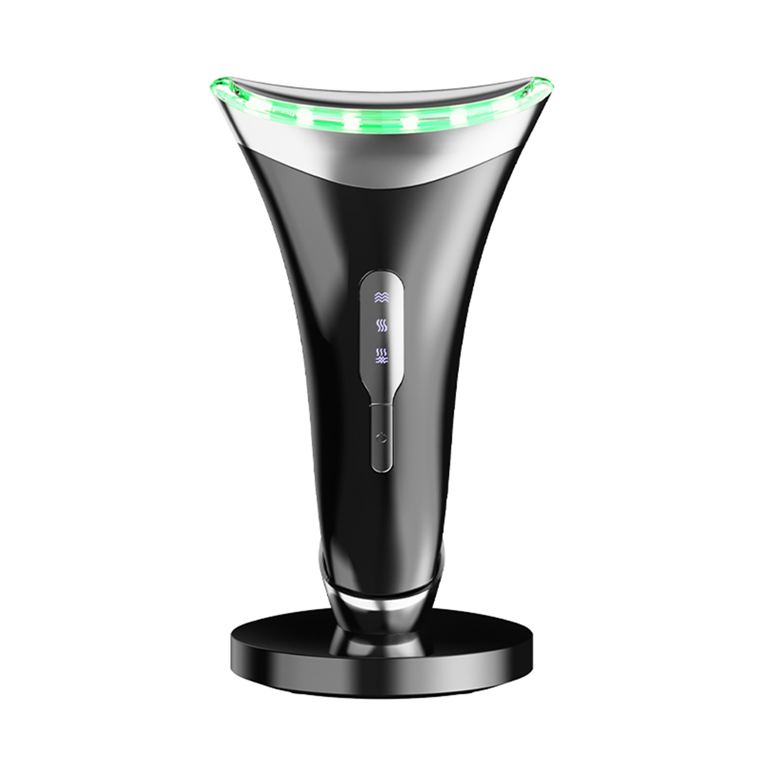 DAM. Dispositivo de belleza 3 en 1 con LED, EMS, calor. 8x4x14cm