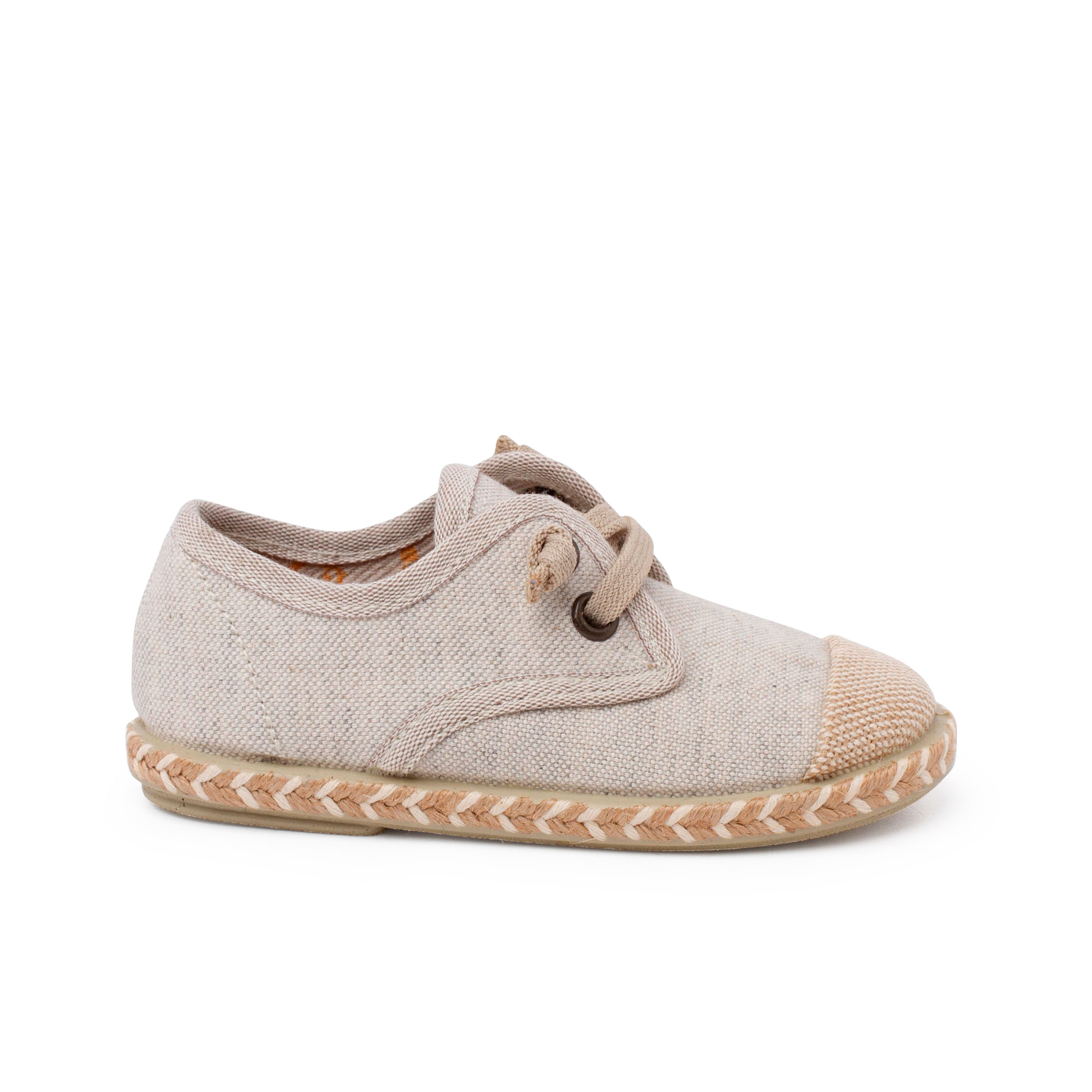 Pisamonas Blucher Niño Puntera Yute Cordon Elástico