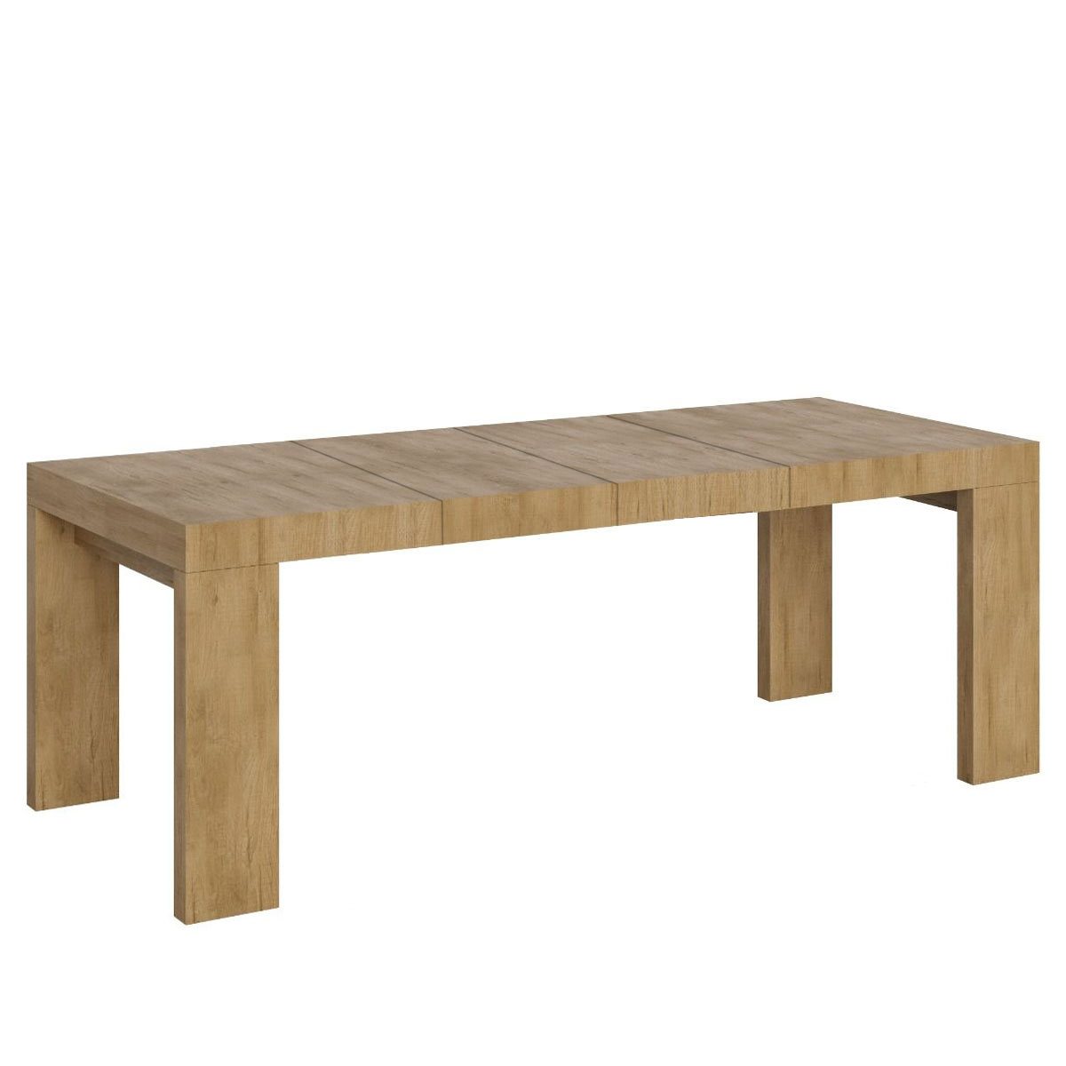 Mesa extensible 90x160/264 cm Roxell Premium Roble Nature - Itamoby