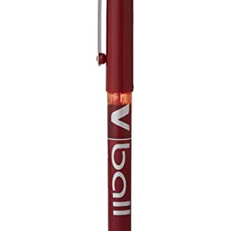 Pilot - V-Ball 05 - BolÃ­grafo Roller Tinta Liquida - Rojo - Punto Fino - (Caja 12 unidades)