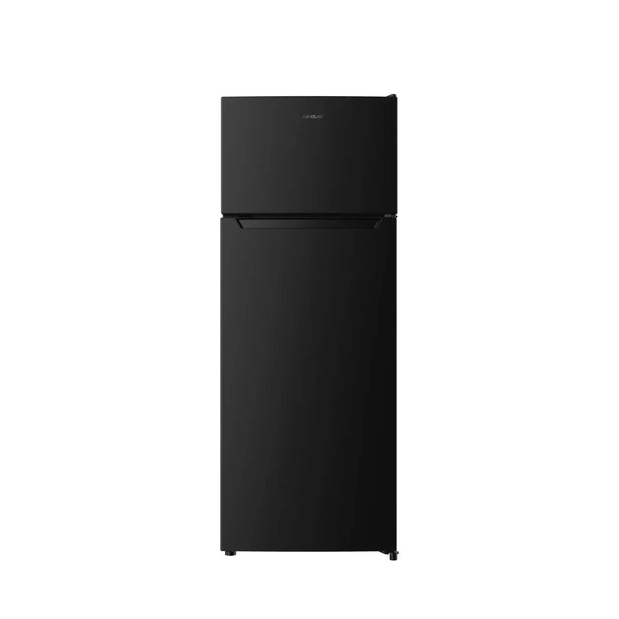 CECOTEC 02133 Frigorífico Negro 211L, Diseño Minimalista y Eficiencia Energética Clase E