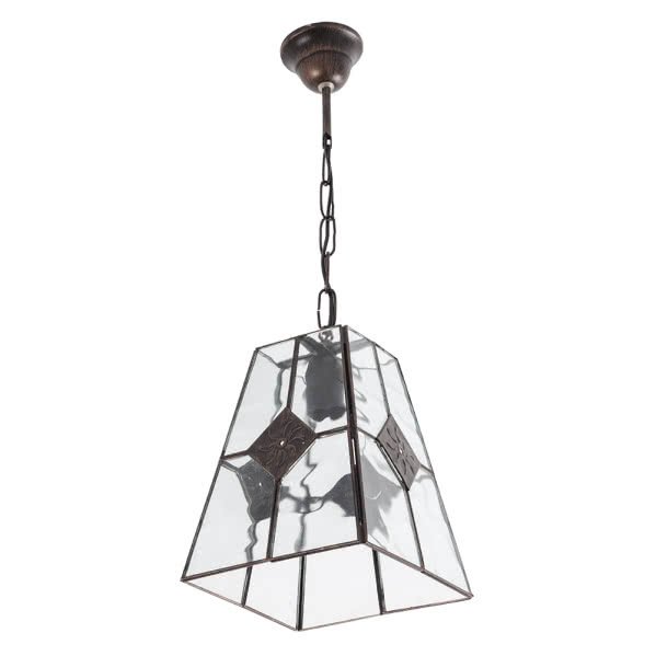 Mi Lampara - Plafon Estepa Plata 1xe27 20x20x11