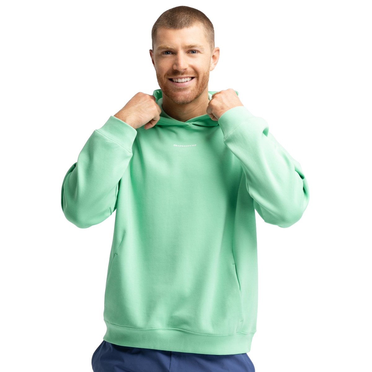 SIROKO - Sudadera con capucha de pádel Siroko Break White_