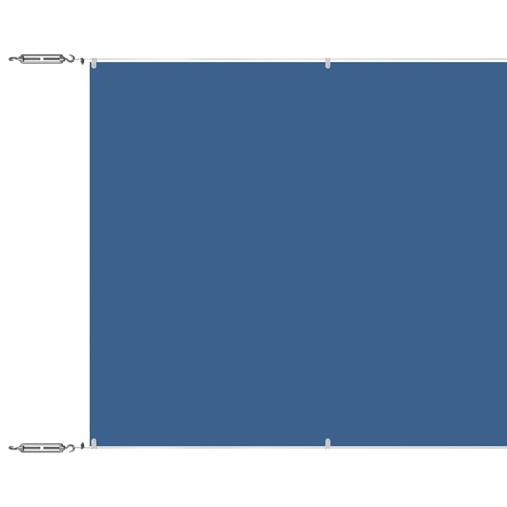 vidaXL Toldo vertical tela oxford azul 140x1200 cm