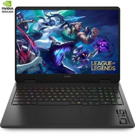 Portátil Gaming HP Omen 16-AM0036NS Intel Core Ultra 7-255H/ 32GB/ 1TB SSD/ GeForce RTX 5060/ 16"/ S