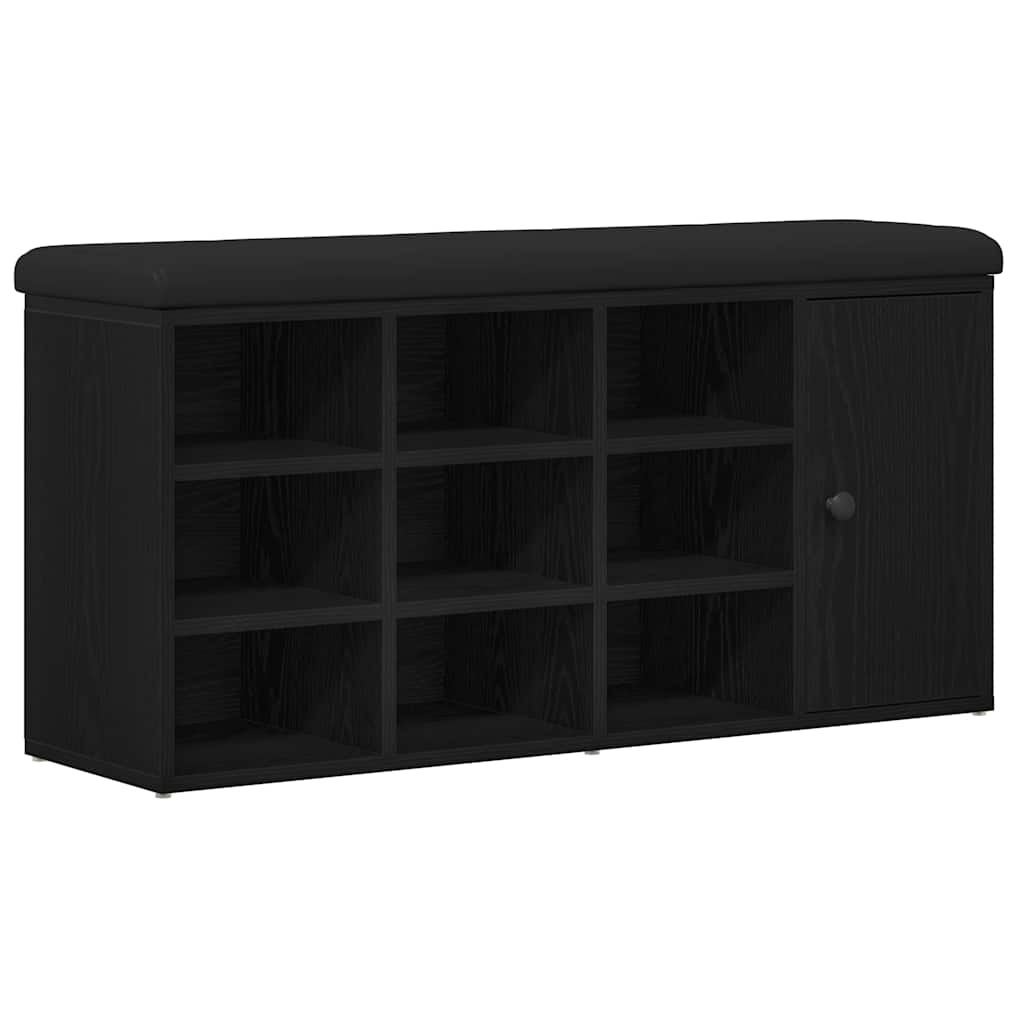 vidaXL Zapatero madera de ingeniería 102x32x50 cm Multicolor