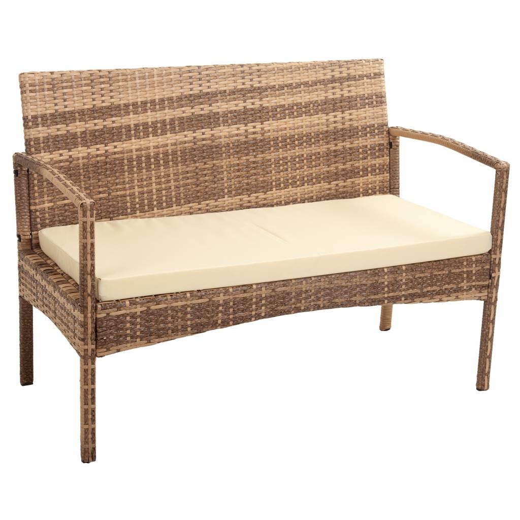 WANDERLUST DECO Kit Banco para Exterior - Diseño Moderno | Resistente a la Intemperie
