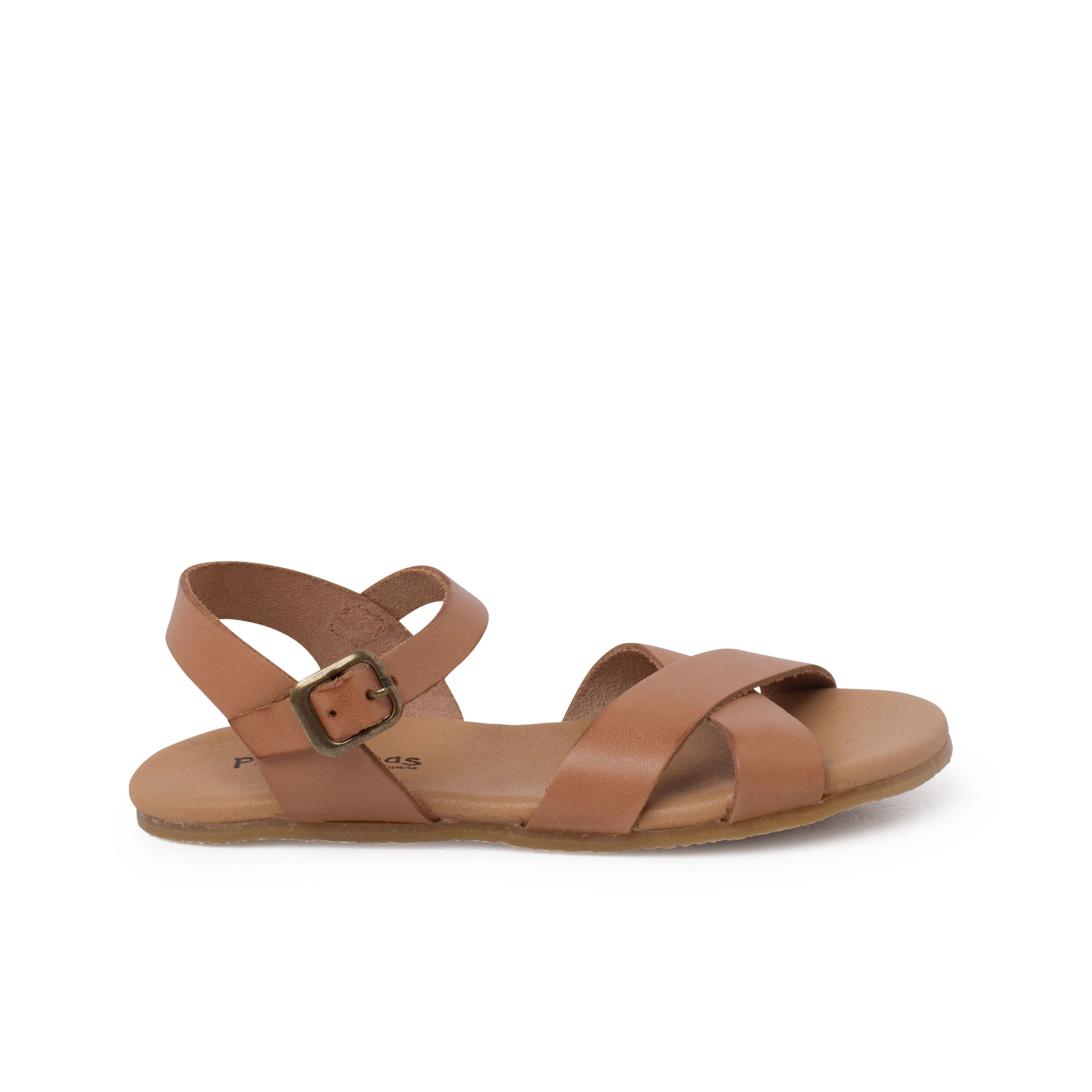 Pisamonas Sandalias cruzadas napa blanditas