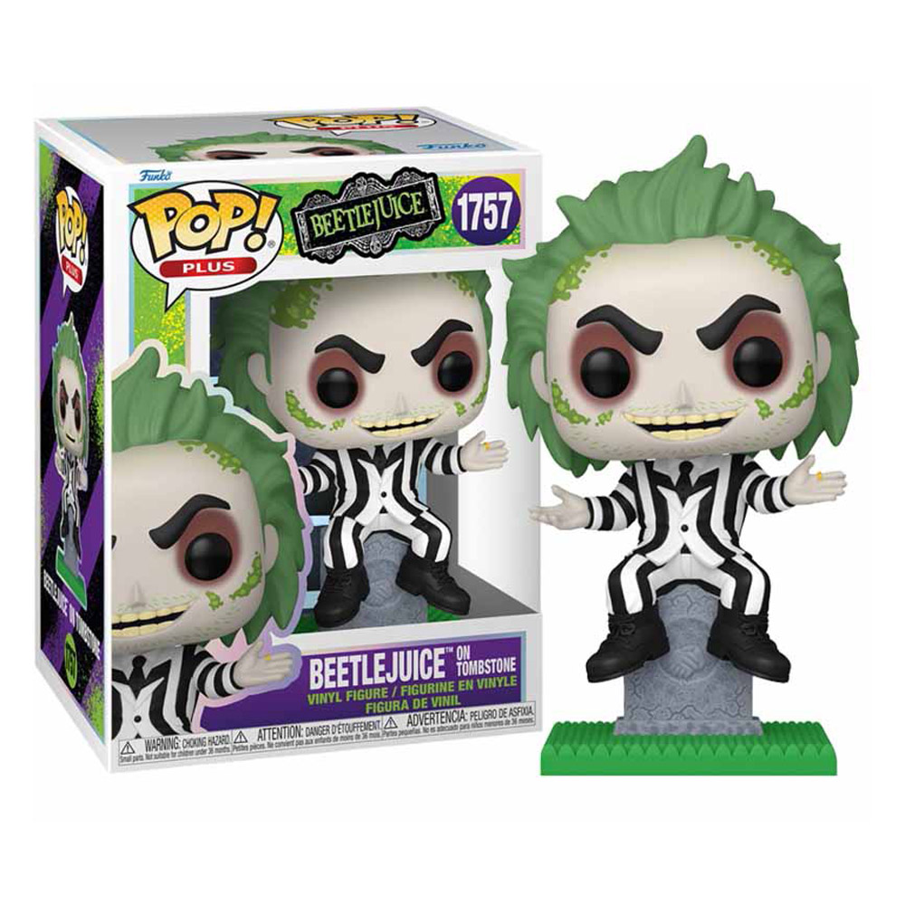 Funko Pop! Plus Bitlechús, Beetlejuice on Tombstone 1757