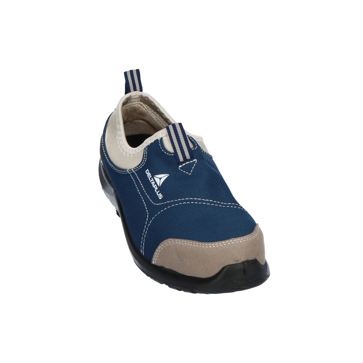 Zapatos de poliéster y algodón - suela de poliuretano monodensidad Gris-azul marino 42