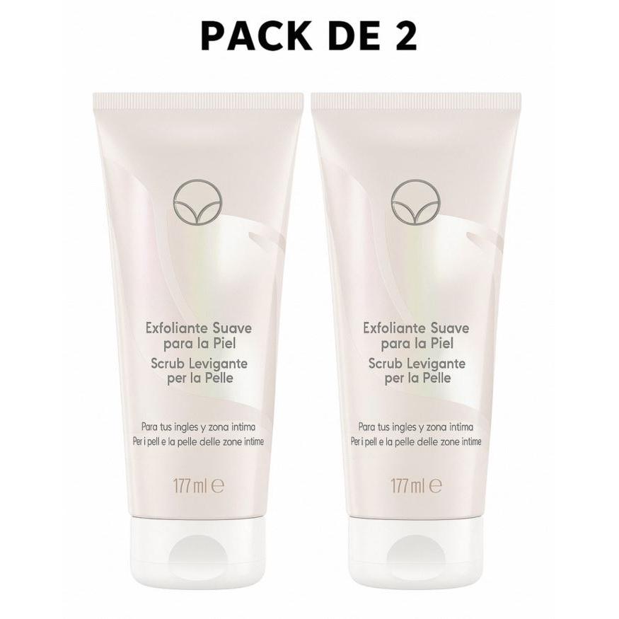 Gillette Venus Satin Care Pack de 2: exfoliante suave para tus ingles y zona intima (177ml x 2)