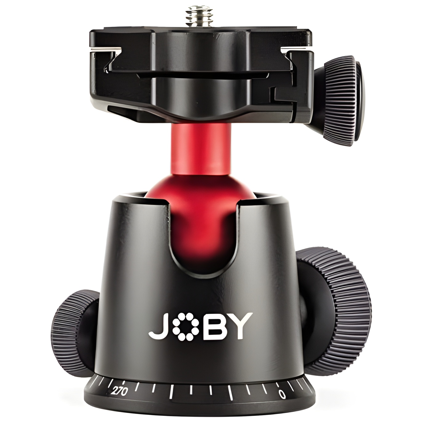 JOBY 5K - Professional Tripod Head for DSLR and CSC Cameras, supports up to 5 kg, ergonomic design for smooth movement, portable and lightweight, ideal for photographers seeking a reliable camera tripod for stunning stability and quality shots.