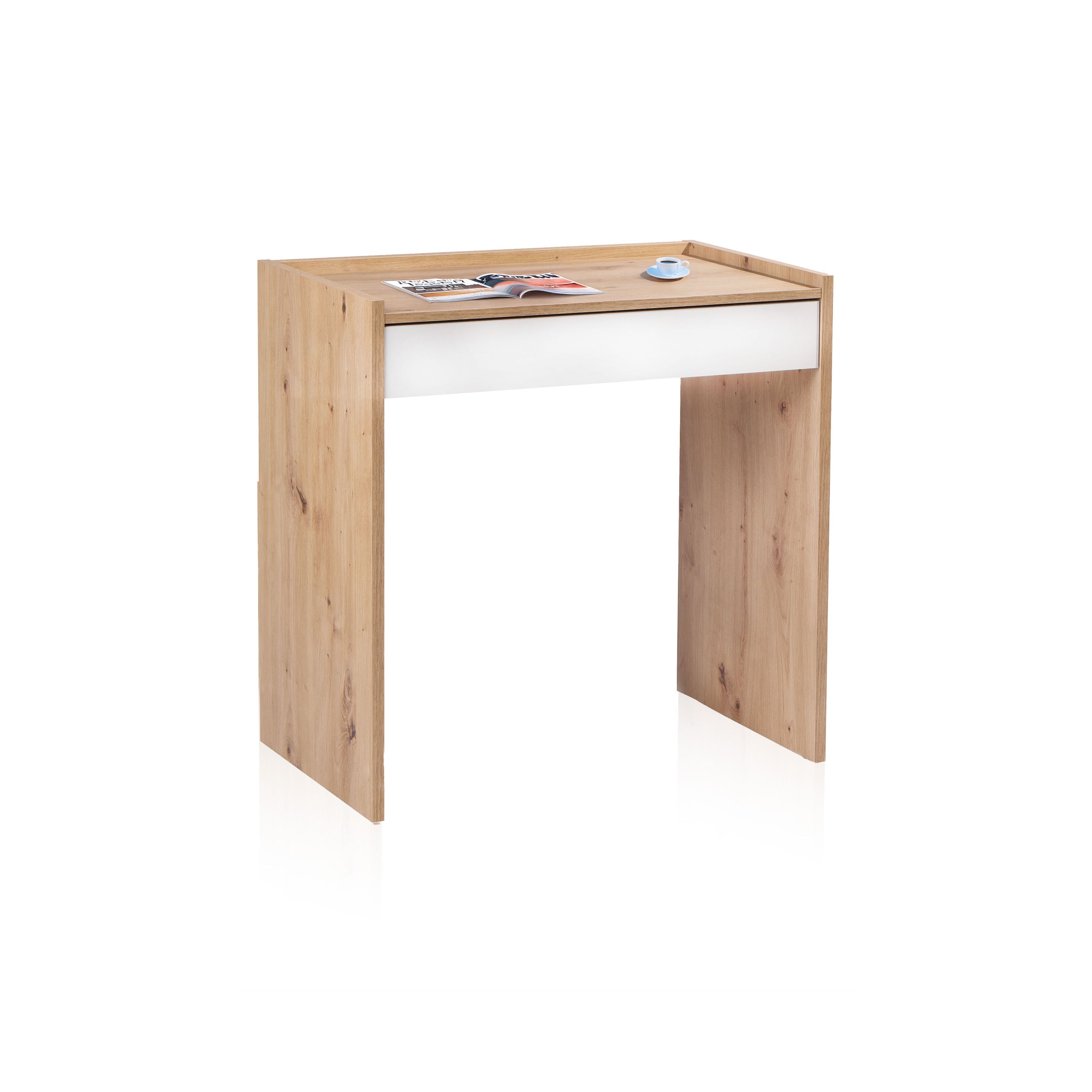 duehome - Mesa de escritorio con cajón Dess