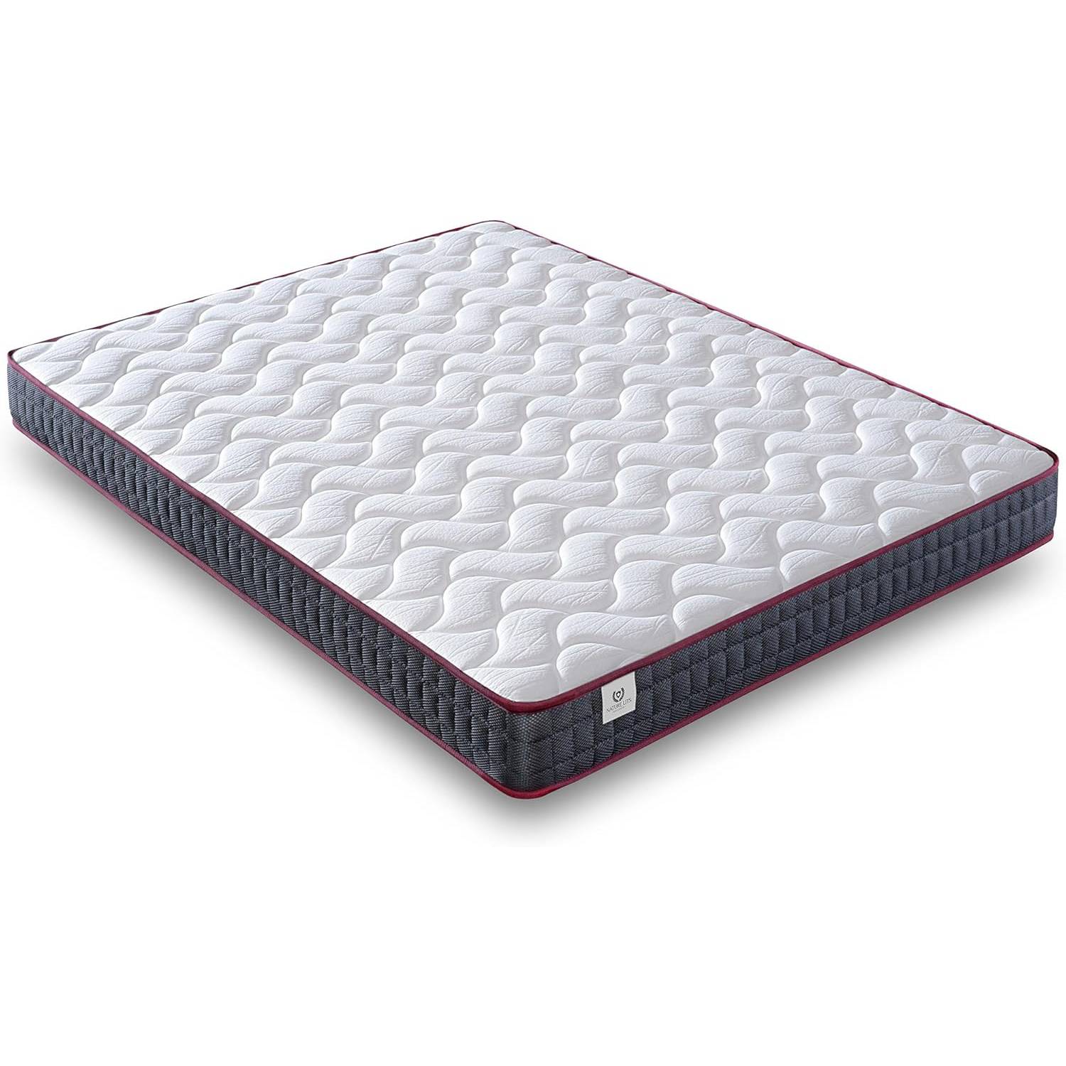 Colchón Viscoelástico Naturelits Moon Espuma Compacta Alturas 10 14 20 22 26 cm Firmeza Media Alta Adaptabilidad Higiénico y Transpirable