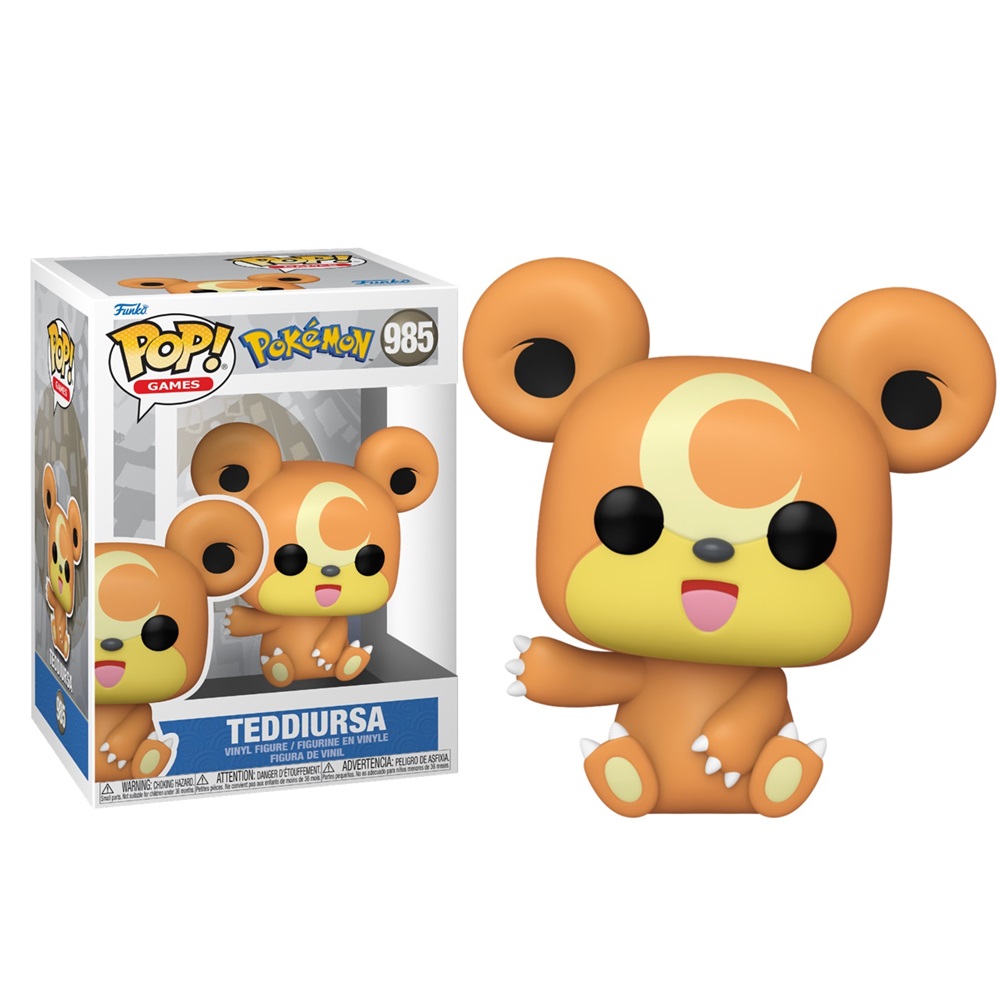 FUNKO POP! POKEMON – TEDDIURSA, 70936, Nº985, TIENDA CON LICENCIA OFICIAL